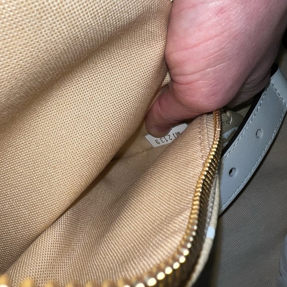 LOUIS VUITTON BUM BAG GIANT MONOGRAM KHAKI GREEN BEIGE FANNY PACK - Picture 8 of 14